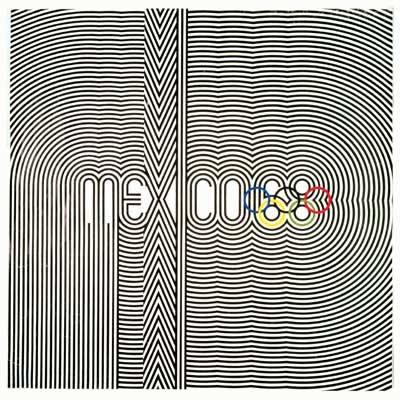 1968年墨西哥奧運會海報