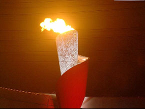 <center><h5>2008北京第29屆奧運會聖火熄滅</h5></center>