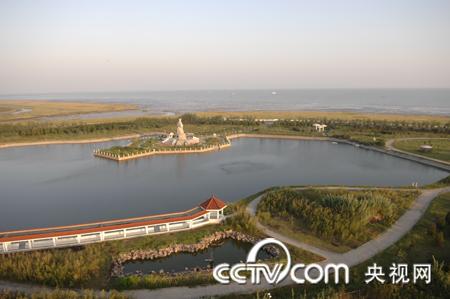 美麗的啟東圓陀角風景