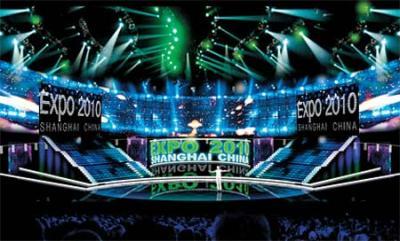 About 40 stars and celebrities will sing their hearts out next Tuesday to mark the 200-day countdown to the World Expo 2010 in Shanghai.(Photo Source: Shanghai Daily)