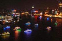 Atmosphere delighted in Shanghai to greet upcoming National Day