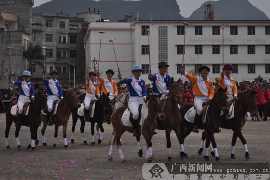 百色德保紅楓旅遊節開幕 賞紅葉騎矮馬觀民俗巡遊