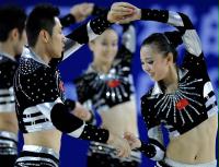 [高清組圖]健美操：中國隊獲得有氧舞蹈冠軍
