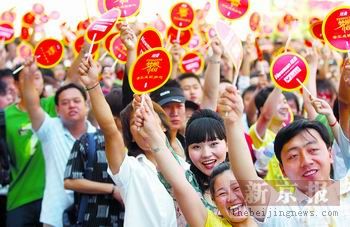 夢想中國北京賽區萬名追夢人破海選紀錄(組圖)