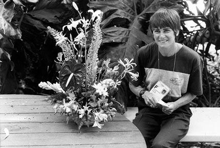 Los Angeles, 5 August 1984: Gabrielle ANDERSEN-SCHEISS from Switzerland 2 hours after the marathon. Credit: IOC Olympic Museum Collections