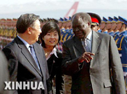 肯尼亞總統齊貝吉抵達北京