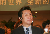 中央電視臺總編室副主任倪代光在開幕式現場