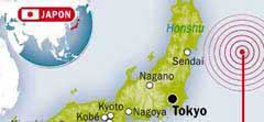 Séisme de magnitude 9,0 au Japon 