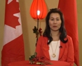 加拿大中國國際總商會會長梁杏娟祝福祖國