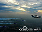國慶受閱空中編隊航拍照片公佈 零距離感受我軍戰機