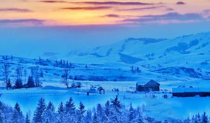 冬遊新疆白哈巴 看中國最美雪村