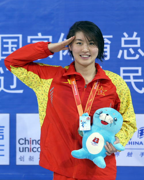 [高清組圖]女子200米蝶泳 焦劉洋獲得冠軍