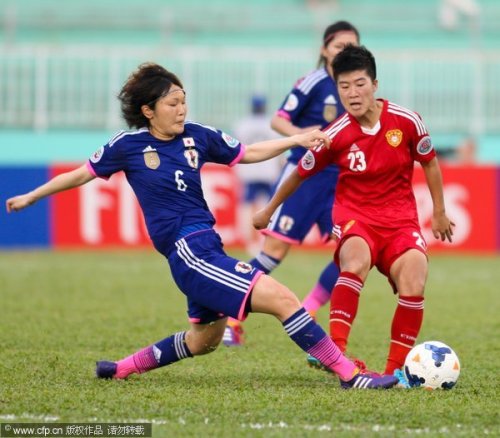 [高清組圖]中國女足加時遭壓哨絕殺1-2無緣決賽