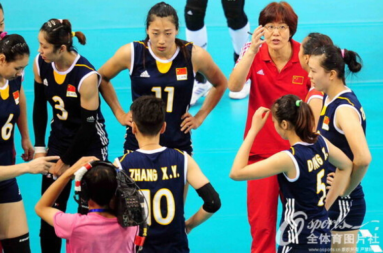 [高清組圖]亞洲盃中國女排3-0輕鬆戰勝越南