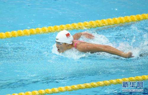 [高清組圖]女子4X100米混合泳預賽 中國隊犯規