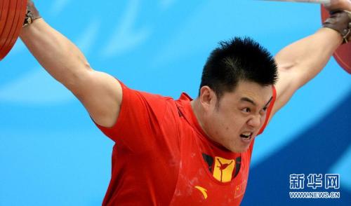 [高清組圖]男子舉重105公斤級 中國選手楊哲奪金