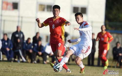 [高清組圖]郜林楊旭建功於海傷退 國足2-0再勝