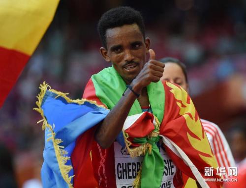 [高清組圖]田徑世錦賽：厄立特裏亞小將奪首金