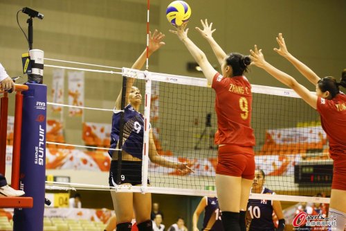 [高清組圖]中國女排3-0秘魯 斬獲世界盃第四勝