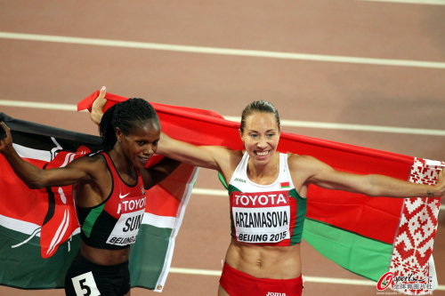 [高清組圖]世錦賽女子800米 白俄羅斯選手奪冠