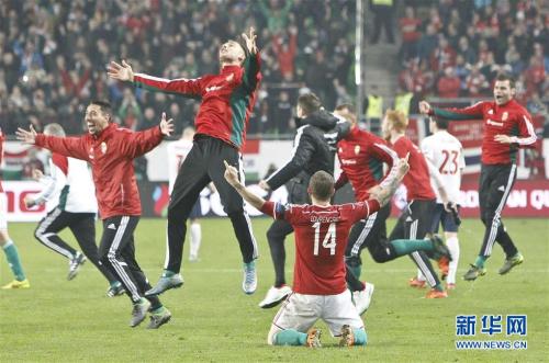 [高清組圖]匈牙利兩回合淘汰挪威 晉級歐洲盃