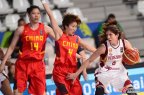 [高清組圖]女籃落選賽 中國77-59大勝委內瑞拉