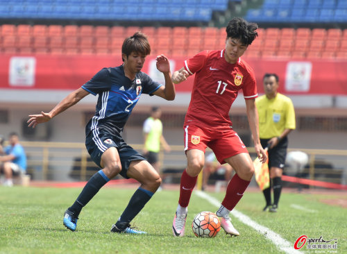 [高清組圖]熊貓杯-魏震門線救險 U19國青0-0日本