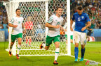 [高清組圖]歐洲盃-愛爾蘭1-0戰勝意大利出線