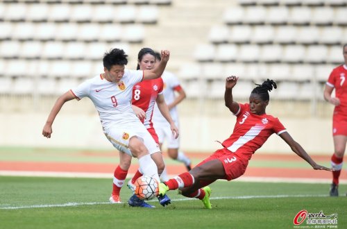 [高清組圖]奧運熱身-中國女足0-1不敵加拿大女足