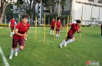 [高清組圖]中國女足訓練備戰 布魯諾言傳身教