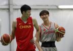 [高清組圖]中國男籃在裏約進行賽前熱身訓練