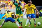 [高清組圖]男足小組賽：巴西隊0-0戰平南非隊