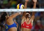 [高清組圖]奧運會沙灘排球女子預賽 中國勝瑞士