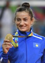 [高清組圖]女子柔道52公斤級：科索沃選手奪冠