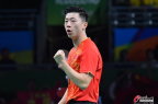 [高清組圖]中國選手馬龍出戰乒乓球男單預賽