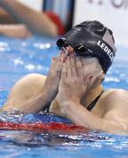 [高清組圖]女子200米自由泳 萊德茨基奪冠