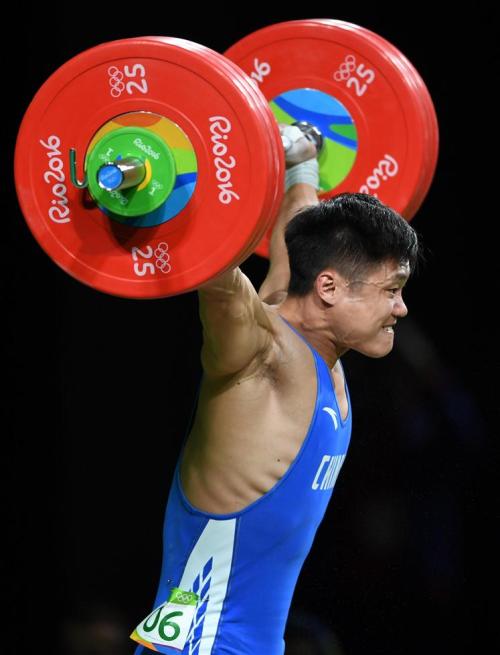 [高清組圖]舉重男子77kg級-中國呂小軍奪銀