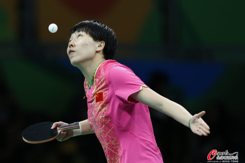 [高清組圖]乒乓球女團1/4決賽中國3：0勝朝鮮