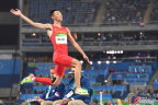 [高清組圖]奧運男子跳遠決賽 王嘉男獲第五