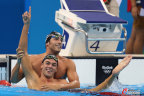 [高清組圖]男子1500米自由泳決賽 意大利奪冠