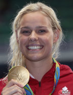 [高清組圖]女子50米自由泳決賽 丹麥選手摘金