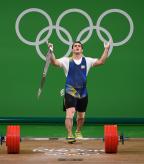 [高清組圖]男子舉重94公斤級 伊朗選手奪冠