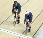 [高清組圖]自行車男子競速賽 英國包攬金銀牌