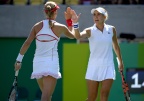 [高清組圖]奧運網球女雙俄羅斯奪冠 辛吉斯摘銀