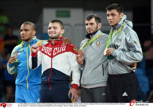[高清組圖]古典式摔跤男子85公斤級 俄羅斯奪冠