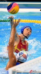 [高清組圖]女子水球1/4決賽 中國7：12負意大利