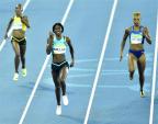 [高清組圖]田徑女子400米決賽 巴哈馬選手奪冠