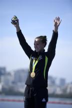 [高清組圖]女子單人皮艇200米 新西蘭衛冕金牌