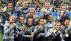 [高清組圖]奧運女足決賽：德國隊2-1瑞典隊奪冠