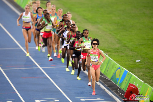 [高清組圖]奧運會女子5000米 肯尼亞選手奪冠